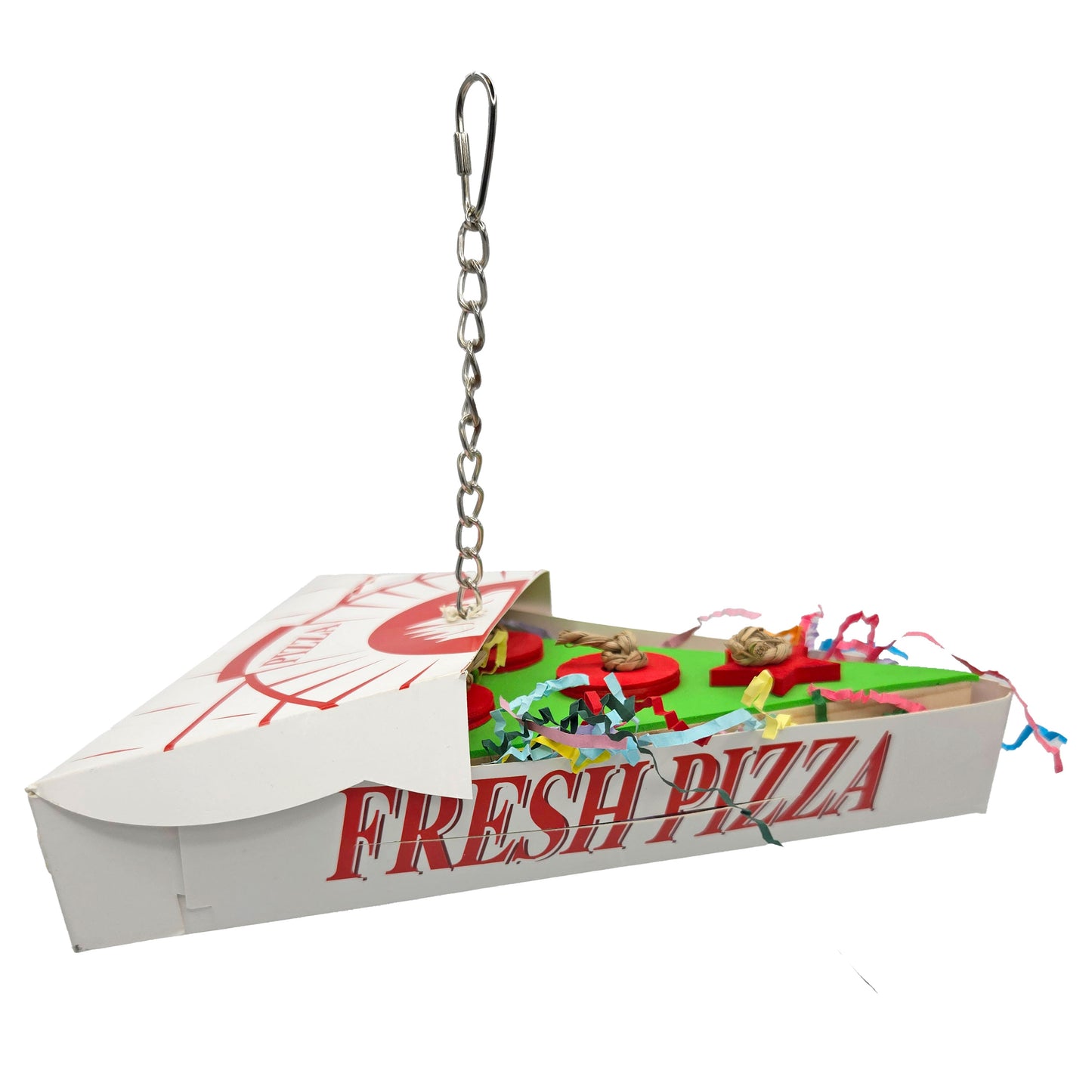Pizza Takeout Bird Toy