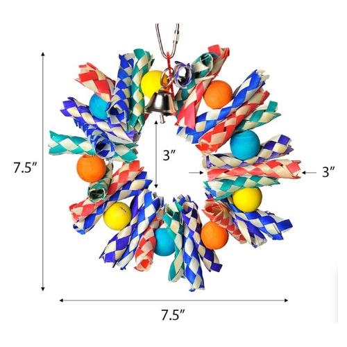 Fiesta Wreath by Happy Beaks